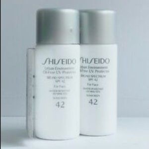 2 Shiseido urban environment oil-free uv protector